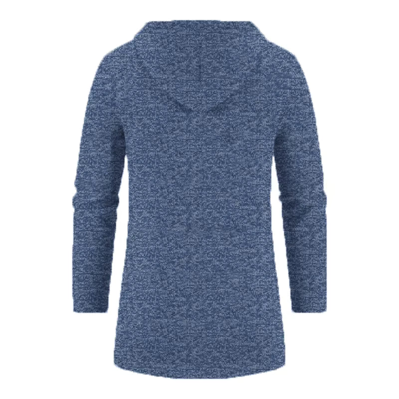 Men’s Outdoor Fleece-Lined Zipper Hoodie – Warm, Casual, and Stylish Winter Sweatshirt - 3KDyn